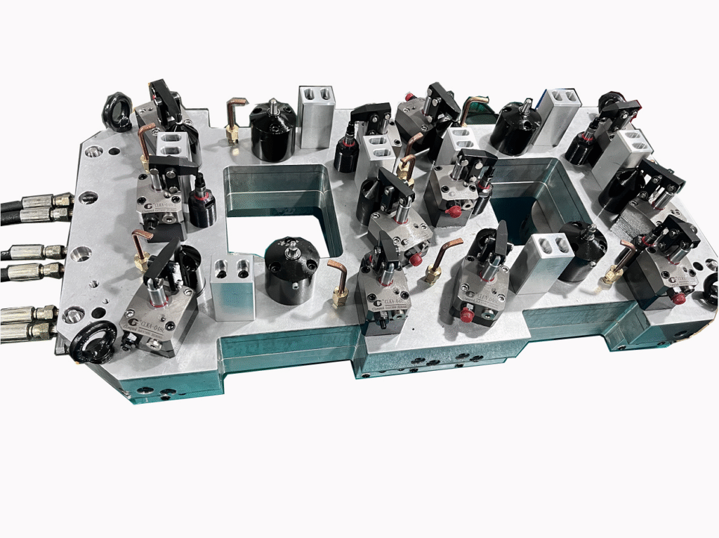 Auto parts machining fixtures