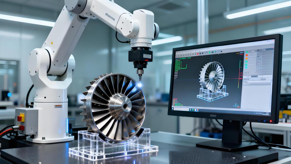 Turbo Impeller CMM Precision Inspection