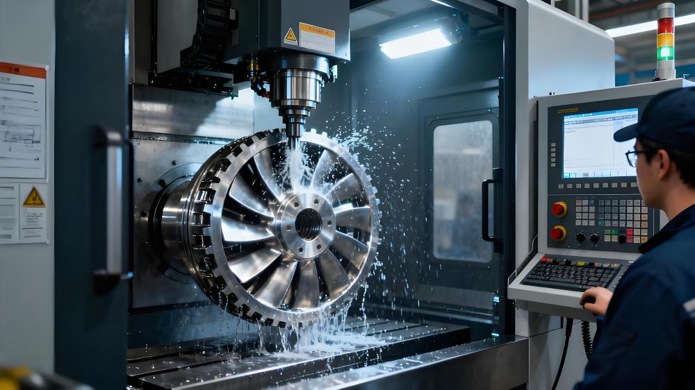 Custom marine impeller manufacturing process