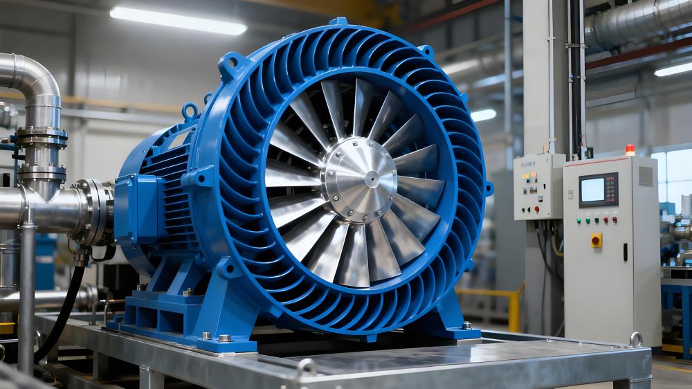 Professional impeller manufacturing facility with advanced CNC machining equipment