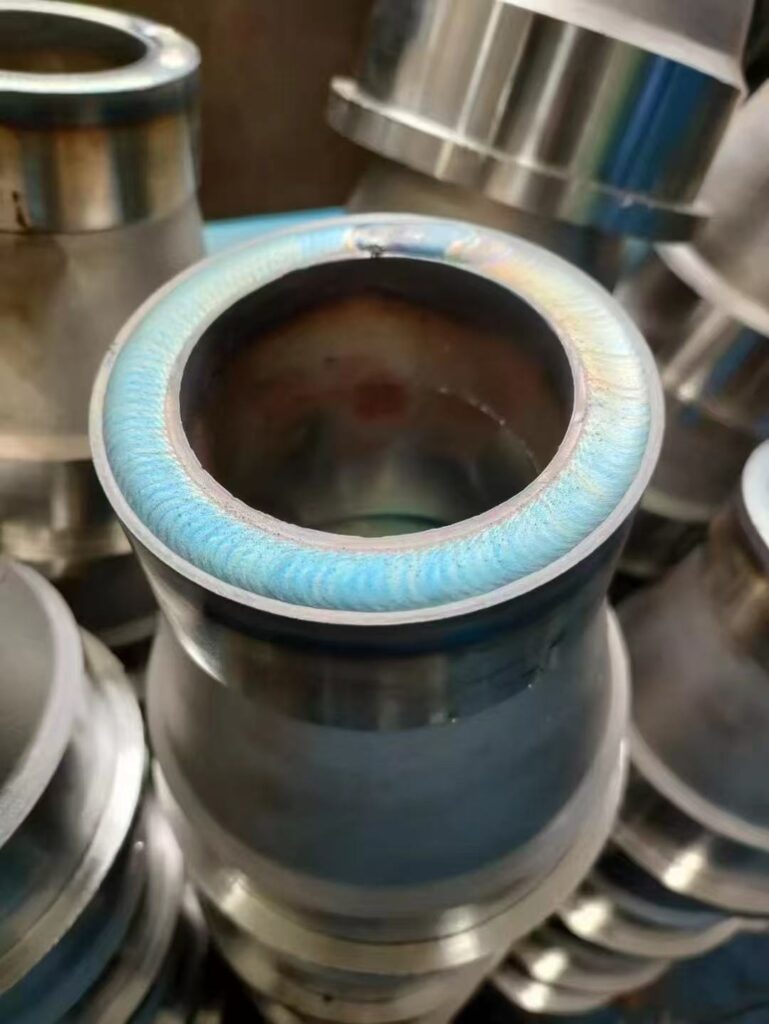 Stellite welding valve