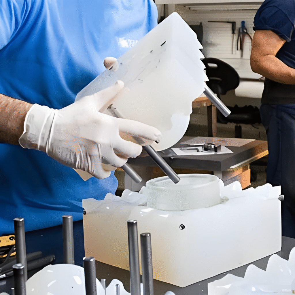 Silicone Mold making